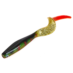 Lucky John 3D BBS Series soft lure KUBIRA FIRE TAIL 9.0