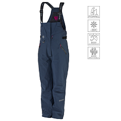 Norfin bib and brace Women NORDIC SPACE BLUE