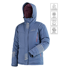 Norfin Women winter jacket NORDIC EARTH BLUE