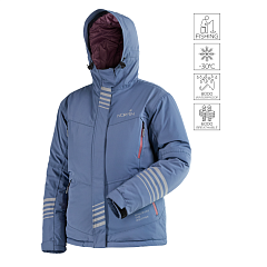 Norfin Women winter jacket NORDIC EARTH BLUE
