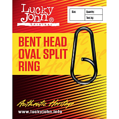 Lucky John BENT HEAD OVAL SPLIT RING