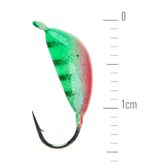 Tungsten mormyshka Lucky John "NYMPH" 5.0